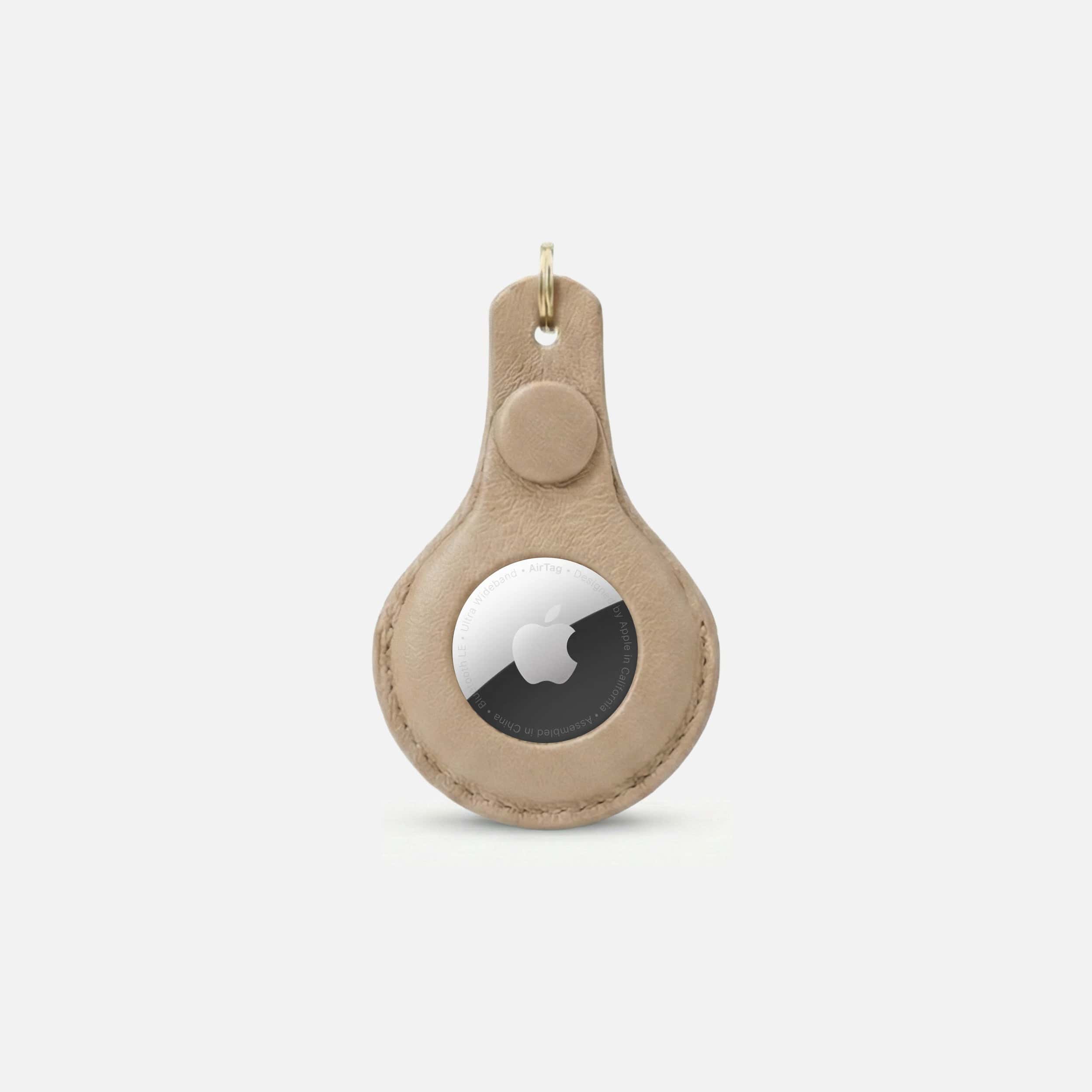William Walker Air Tag Holder Sand (Beige)