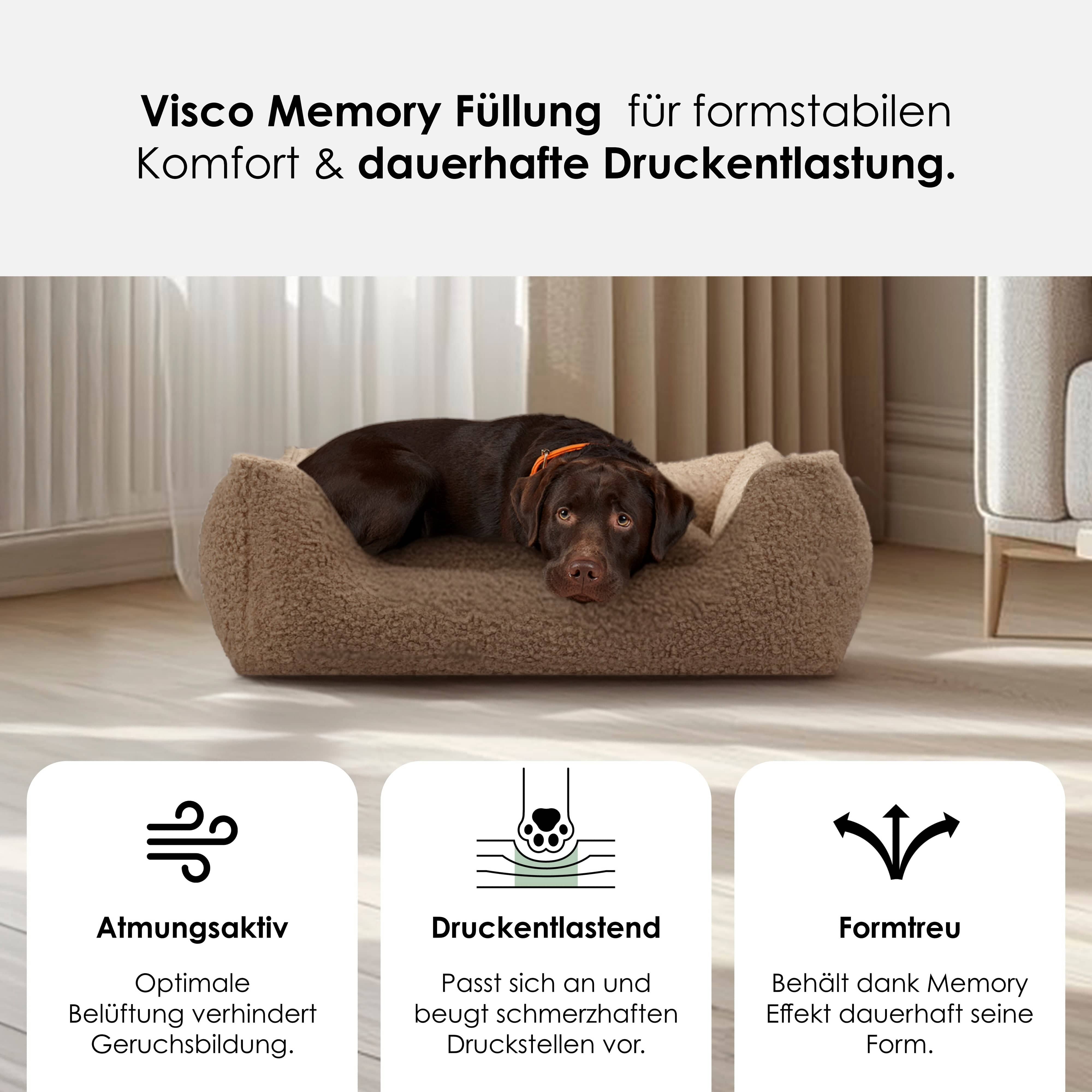 William Walker Orthopädisches Hundebett Cozy