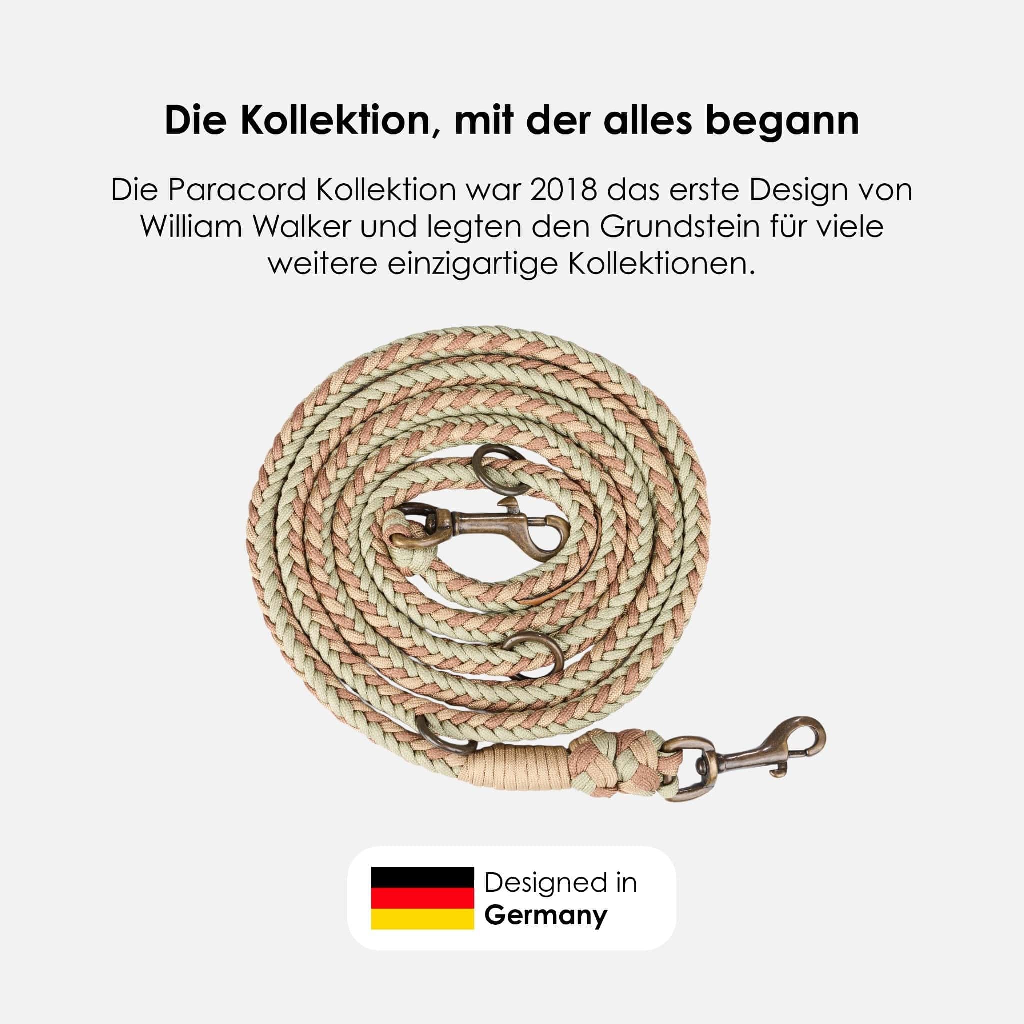 William Walker Paracord Hundeleine Shire // Limited
