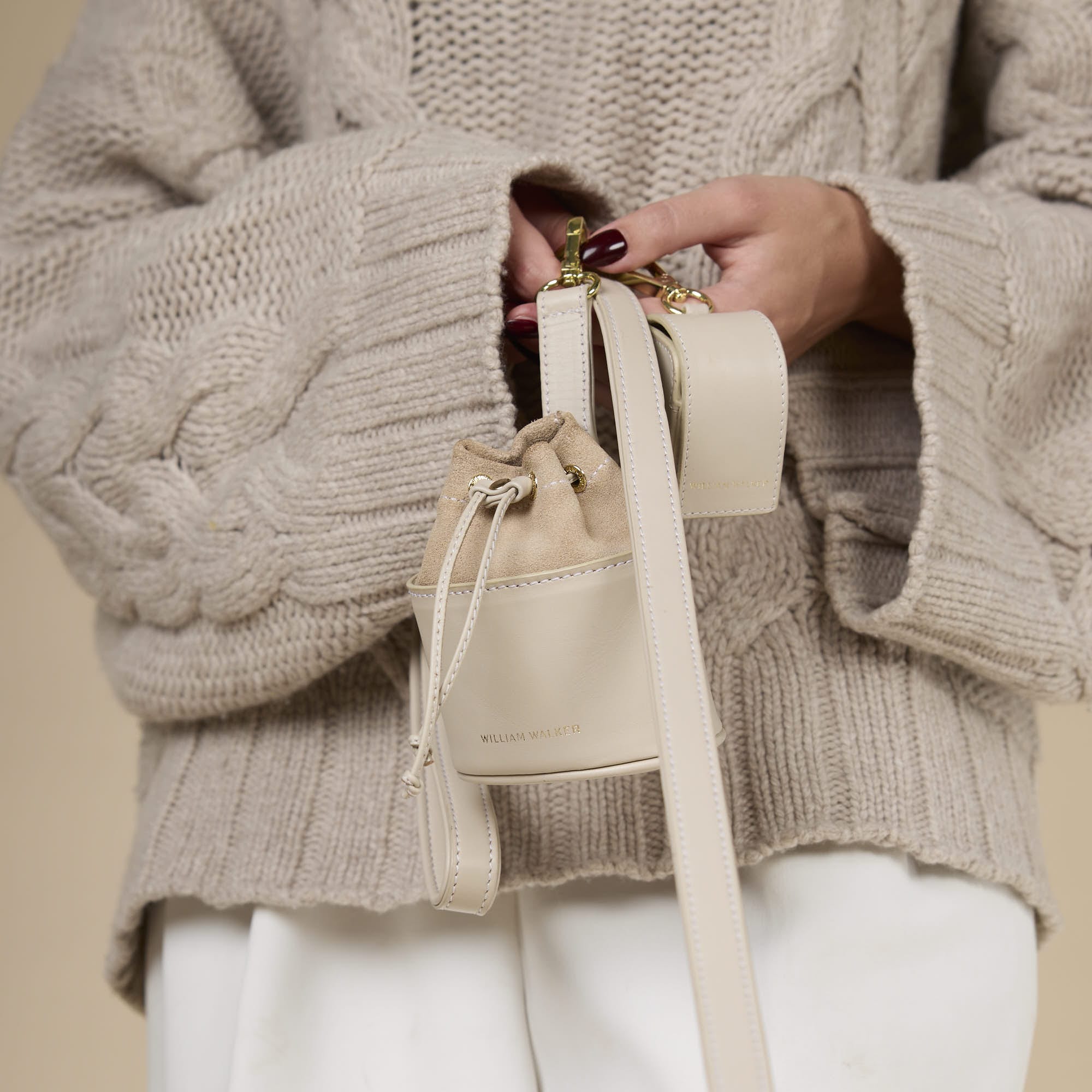 William Walker Kotbeutelspender Almond