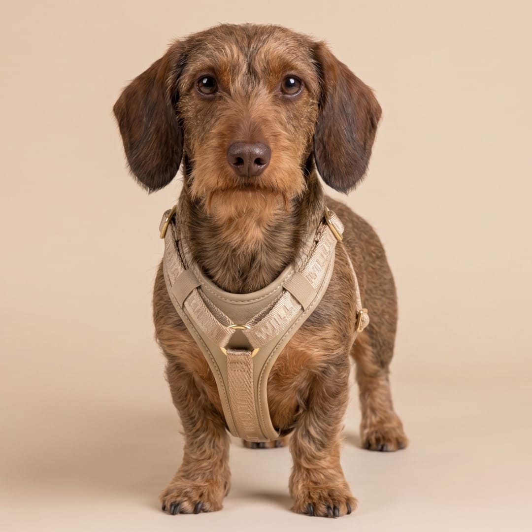 William Walker Leder Hundegeschirr Plain