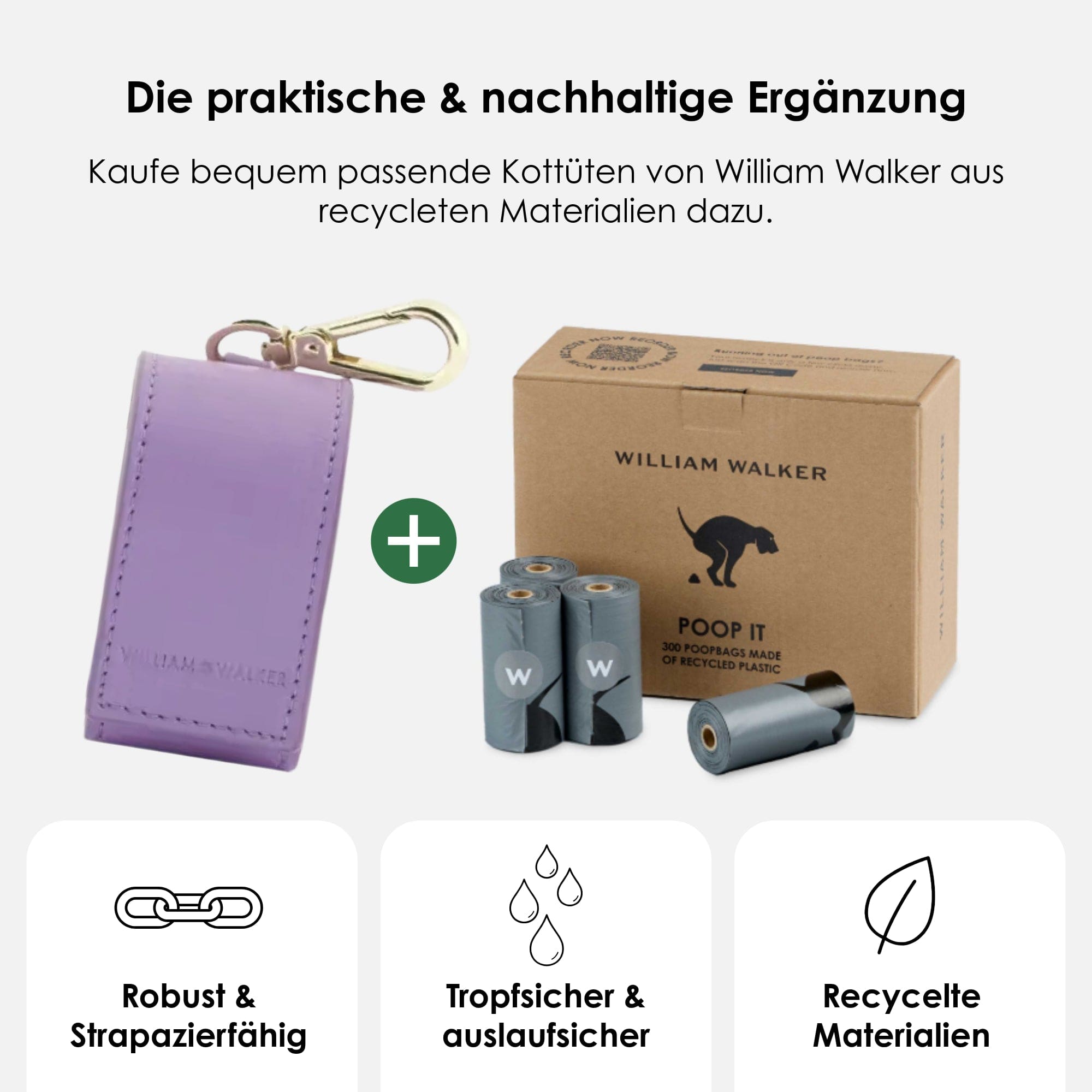 William Walker Kotbeutelspender Lavender (Lila)
