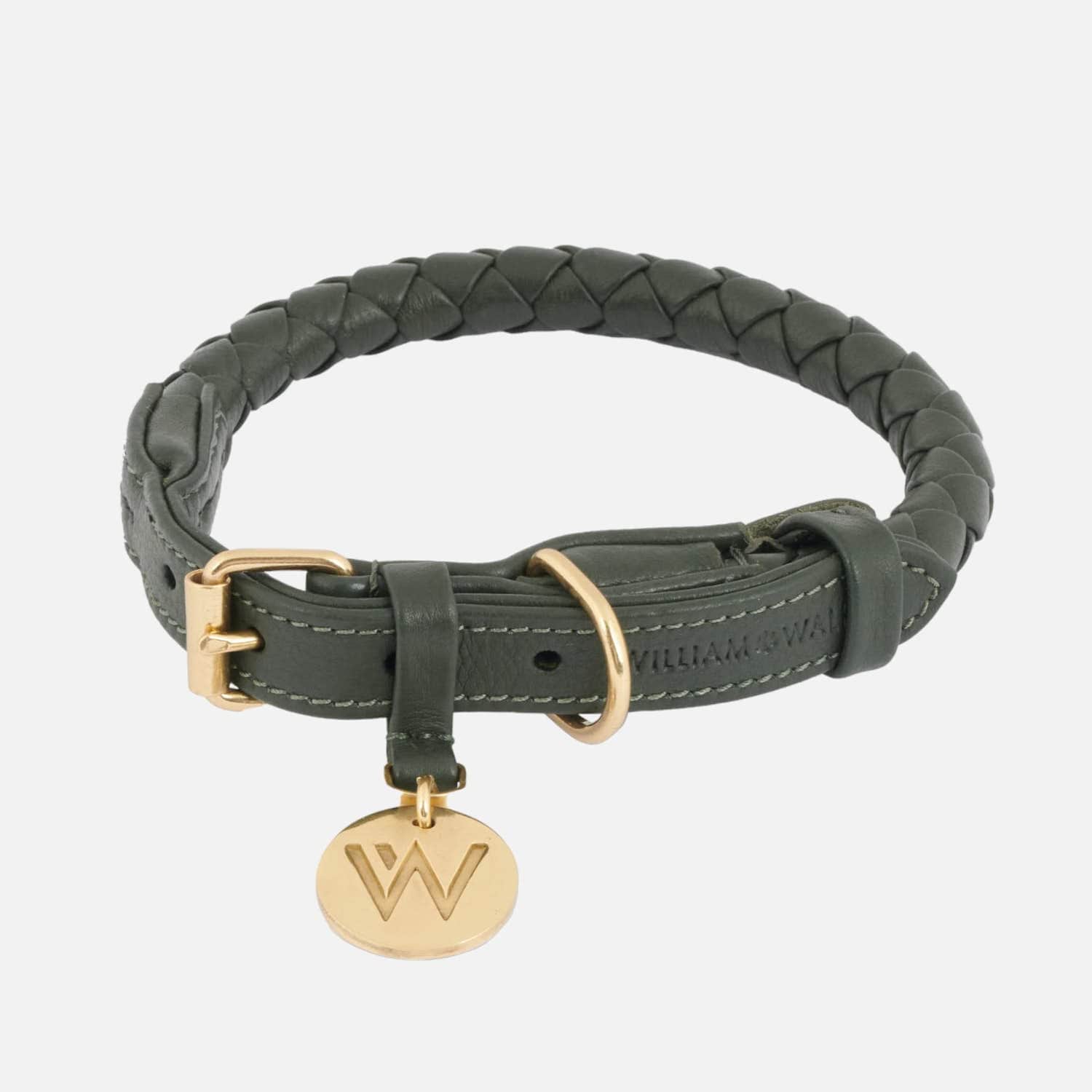 Dog Fashion Leren halsband Breed 3cm, Donker Bruin Dog Fashion Leren halsband Breed 3cm, Donker Bruin