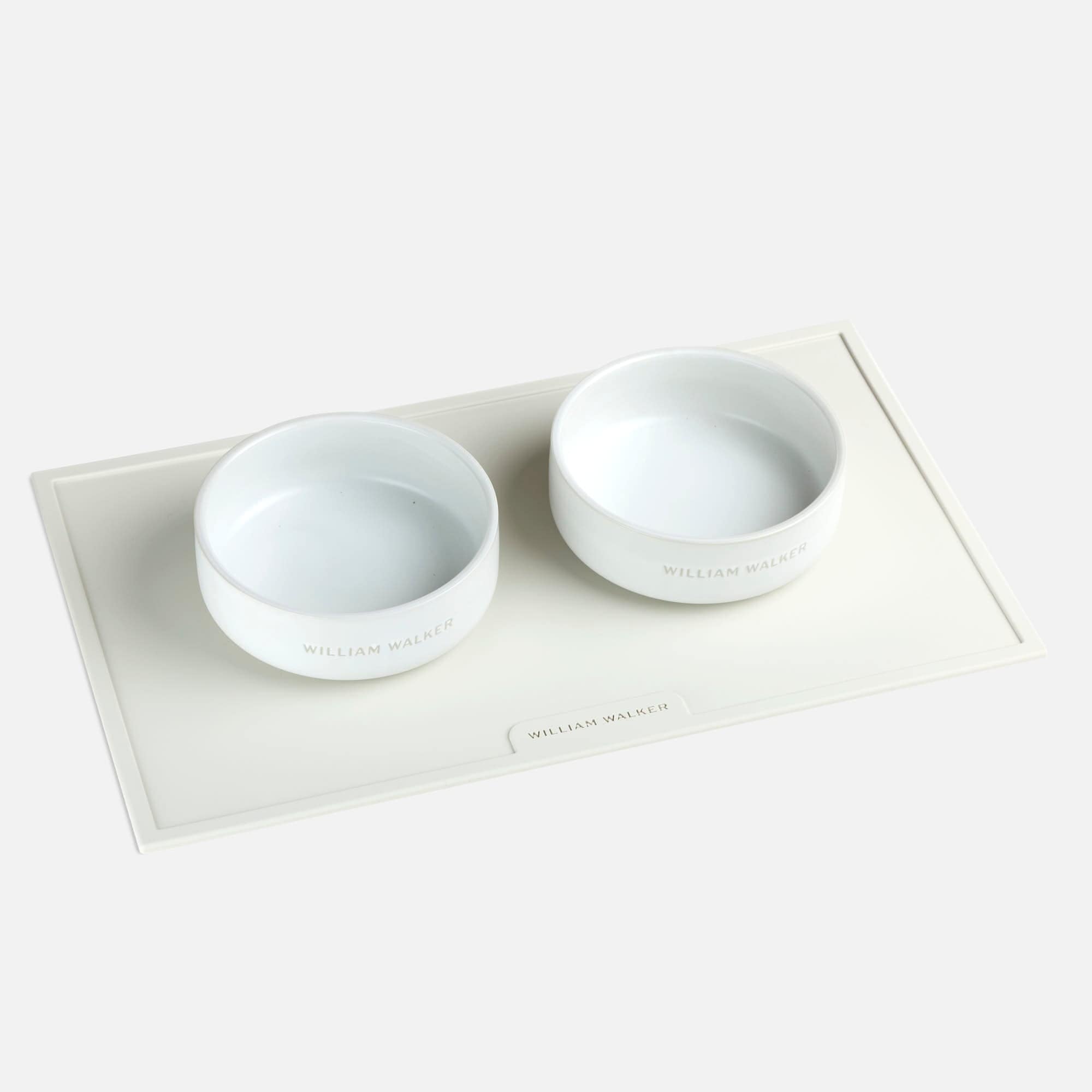 William Walker Silikon-Napfunterlage Pearl