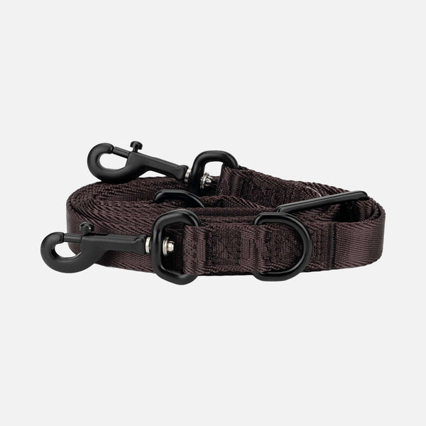 Jacquard Nylon Hundeleine Earth (braun)