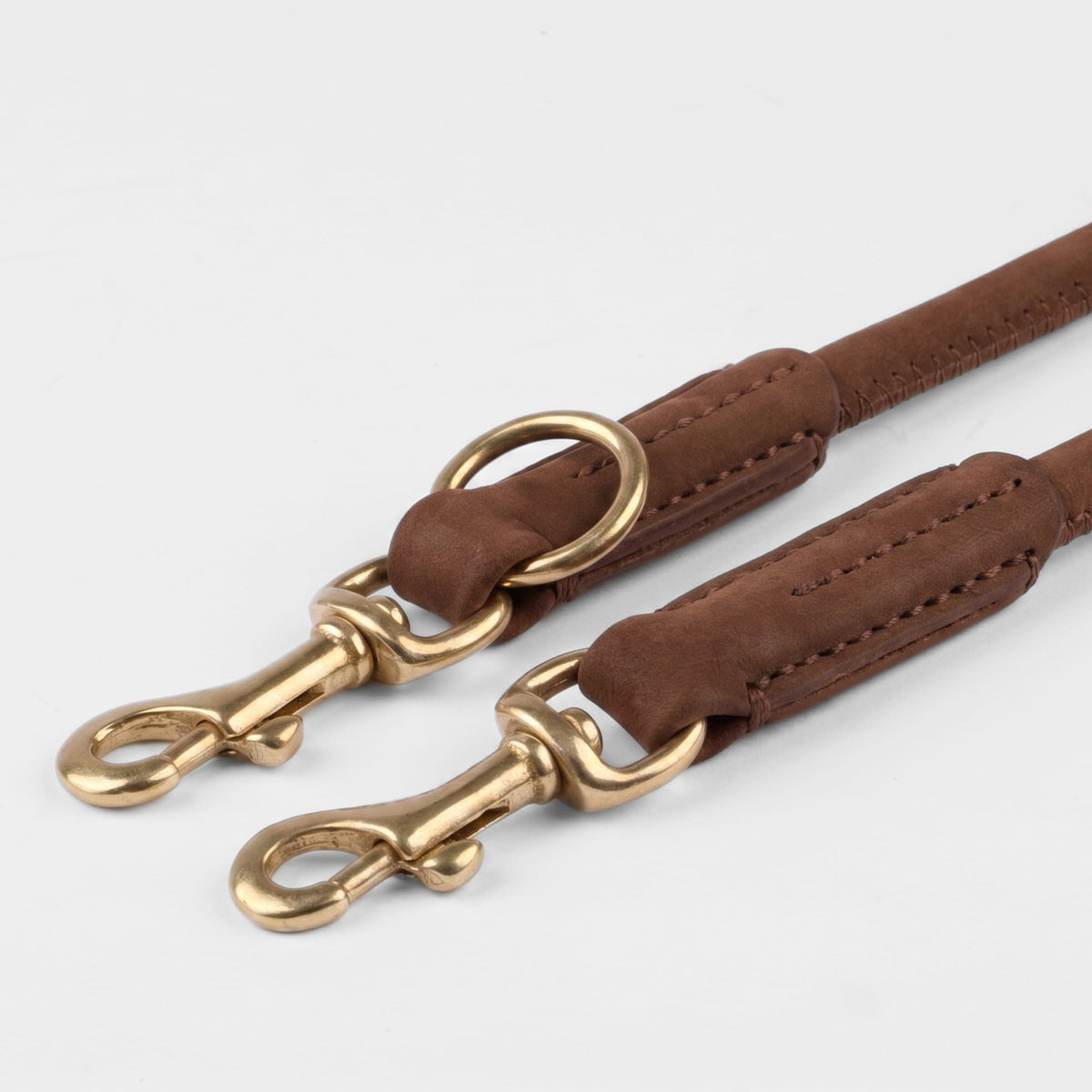 William Walker Round leather dog leash