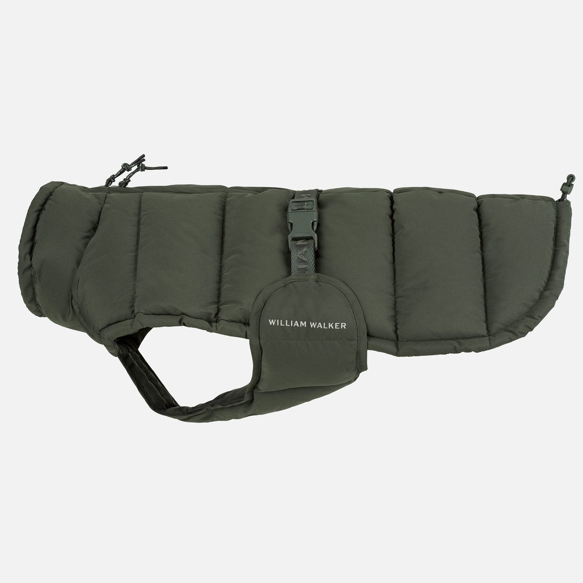 William Walker Winter dog coat Alpine for dachshunds Dark Moss / 2